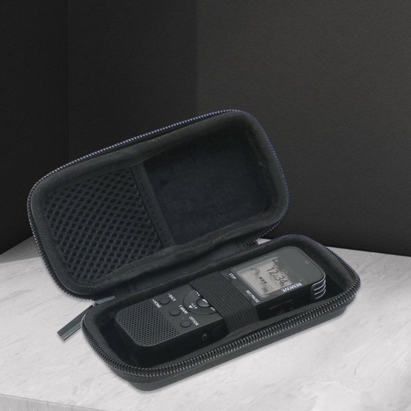 Portables EVA Hard Carrying Case Protective Storage Bag for ICD-PX470 PX370 TX650 UX570 Recorders, Case Only