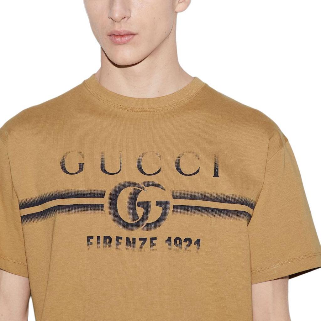 GUCCI T Shirt Men's Light Brown 785345-XJGKJ-2420