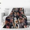 Robert Downey Jr Blanket Fleece Sofa Throw Blanket Warm Throw Blankets for Couch Bedding Outdoor Throws Bedspread Quilt