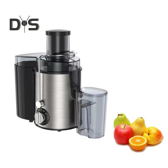 Entsafter mit 3 Geschwindigkeitsstufen, 850 W starker Motor, Sicherheitsverriegelung, effiziente Saftgewinnung, leicht zu reinigende Fruchtpresse, elektrischer Entsafter