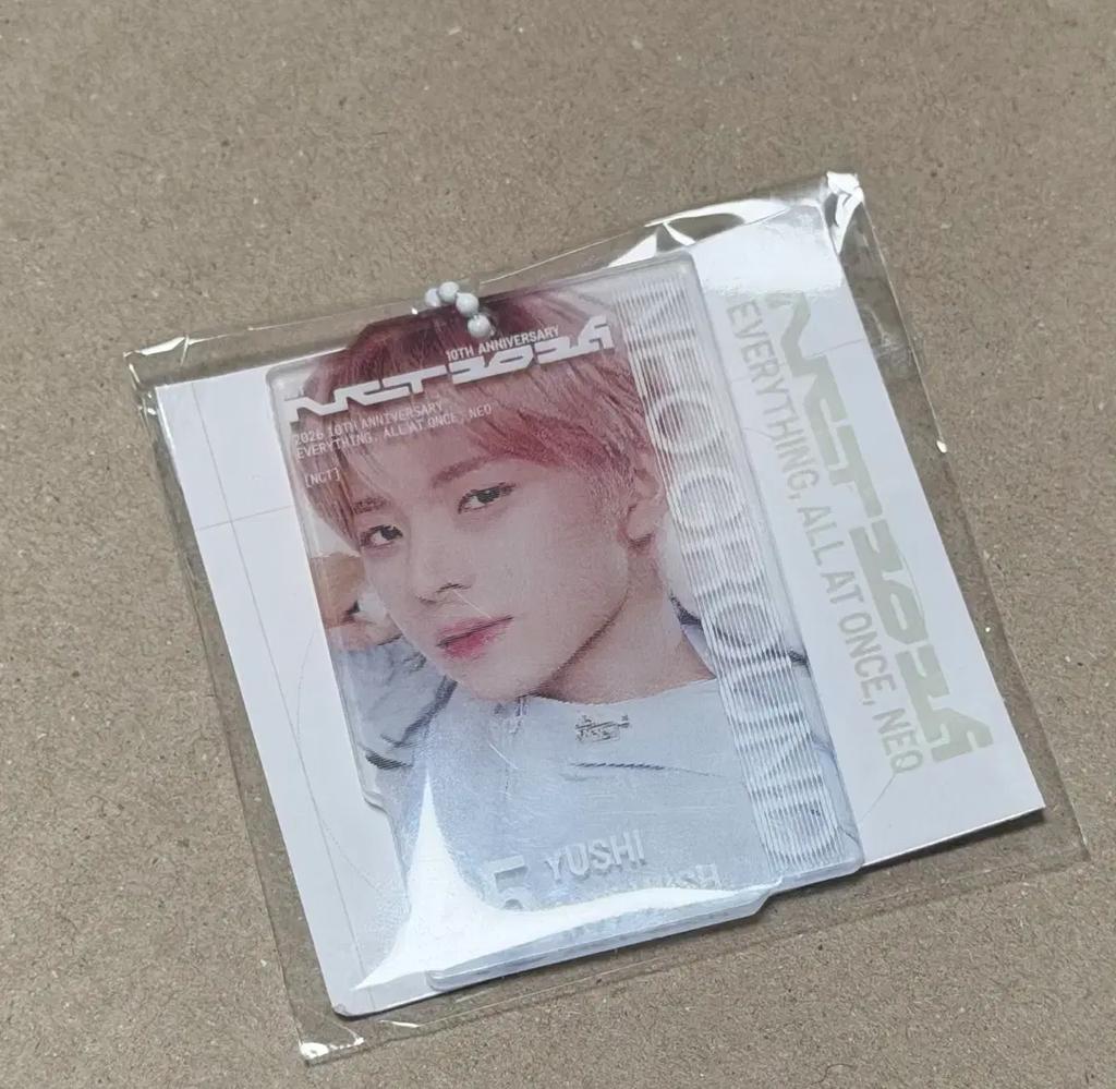 NCT Neo Ground Pop-Up Yushi Lenticular Acrylic Keyring