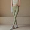 Herbstliche High-Waist Nahtlose Yoga-Hose für Damen - Bauchkontrolle & Plus Samt Pilates Lauf-Leggings
