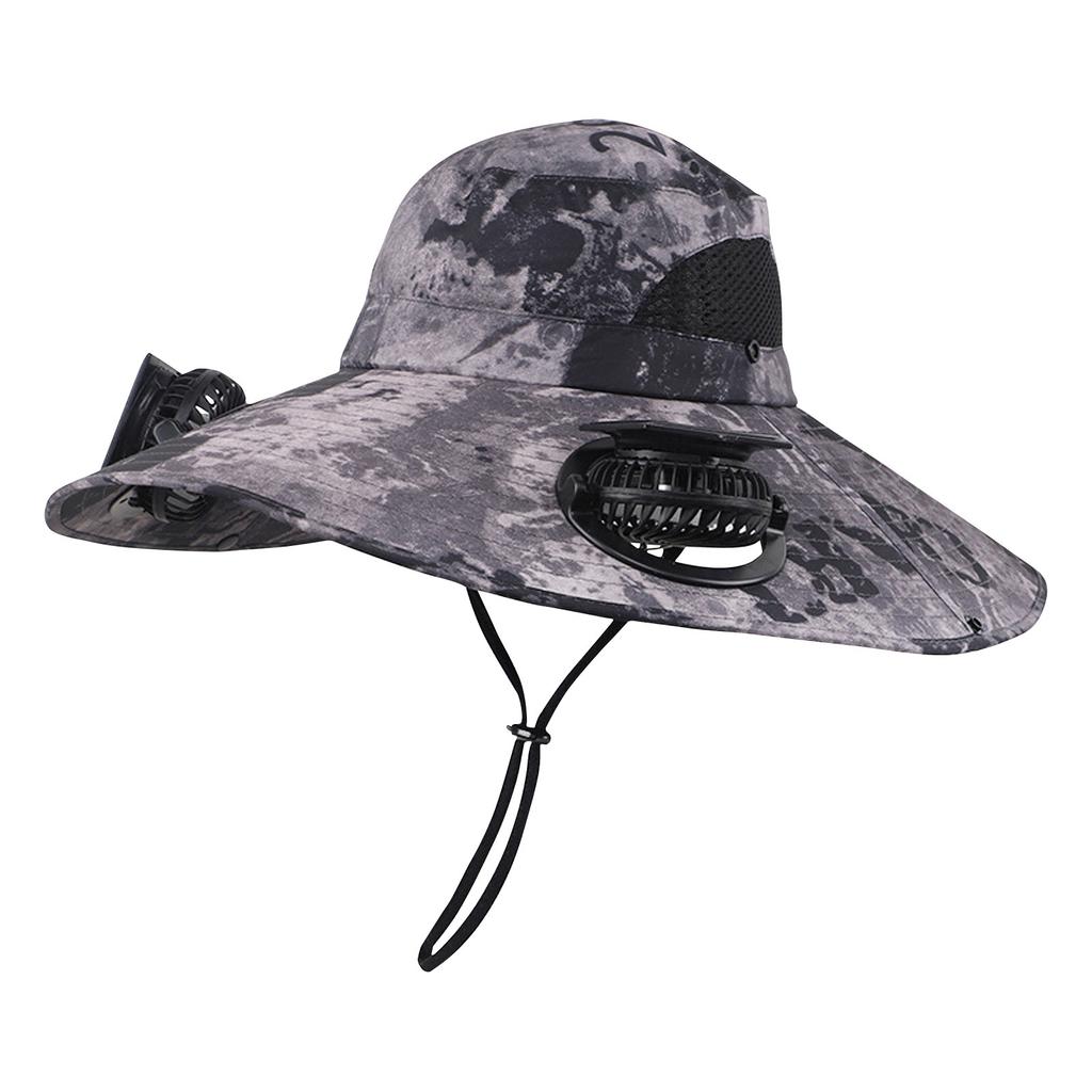 Solar Powered Fan Hat, Summer Hat, Fishing Hat, Sun Protections, Sun Shading,  Conditioning, Fisherman, Mountain Climbing, UV Protections