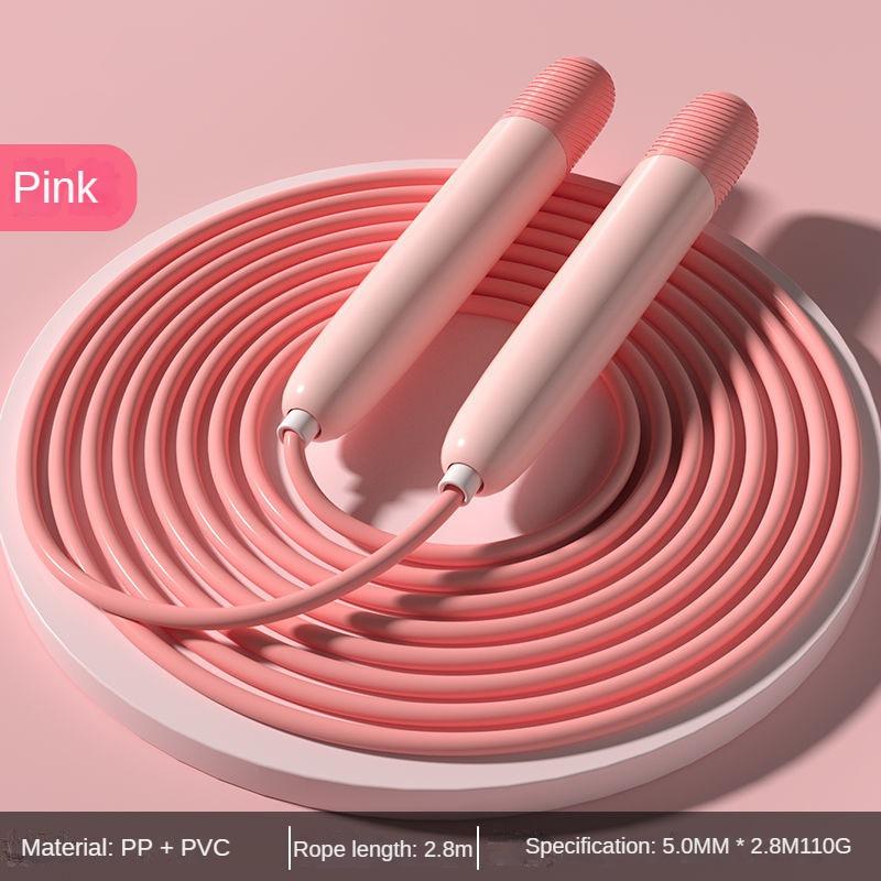 

Детская скакалка Crossfit Фитнес-упражнение с регулируемой скакалкой для студентов розовый