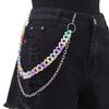 Double Layer Star Belt Chain Acrylic Cross Pants Chain Punk Heart Waist Chain  Jeans Decor