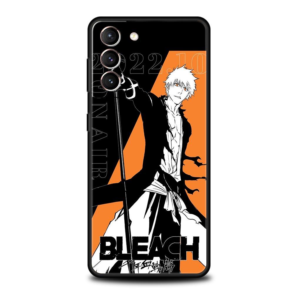 Bleach Kurosaki Ichigo For Samsung Galaxy S22 Ultra S20 S21 FE 5G S10 S9 Plus S10E S8 Phone Case Note 10 Lite 20 Silicone Cover