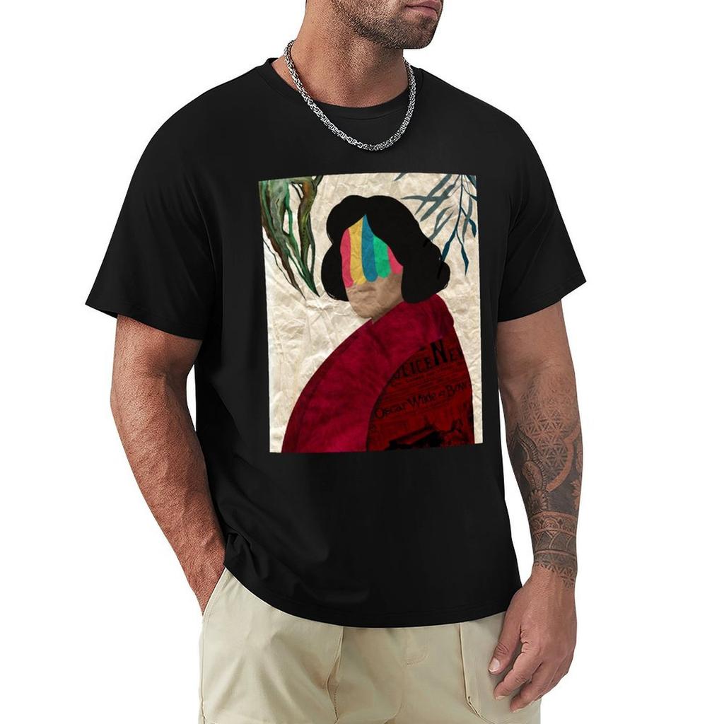 Oscar Wilde TShirt Creative Graphic Tee Shirt