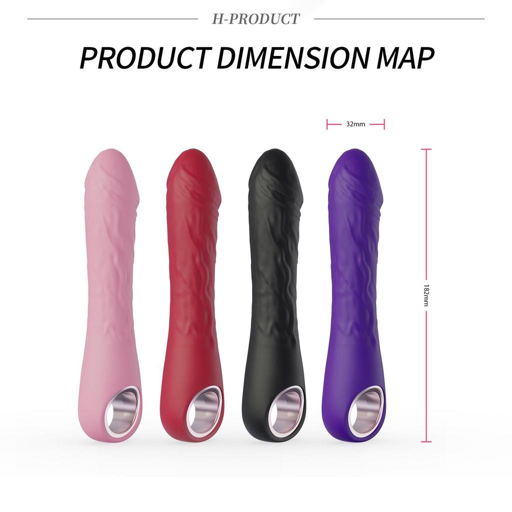 Realistic Dildo Massager Wand Clit Vibrator G-Spot Stimulator Sex Toys for Women Masturbator