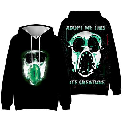 16 Farben Damen Herren Türen Roblox Figur Cartoon Print Kapuzenpullover Rundhals Sweatshirts Mann Reise Pullover Männlich Oberteil Streetwear Outdoor Trainingsanzug