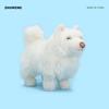 New Plush Toys, Cute Dog Samoyed Toy Dolls