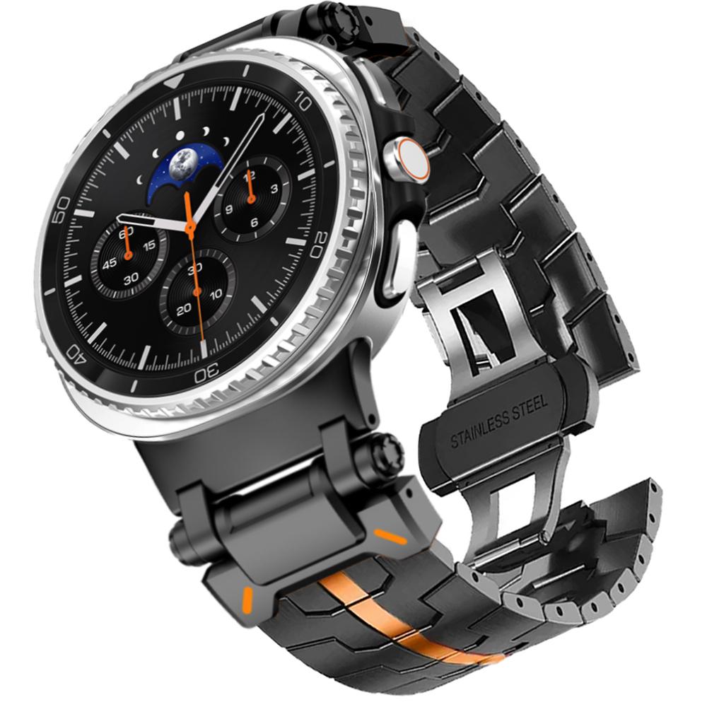 Stainless Steel Bracelet for Samsung Galaxy Watch 8 8 Classic 46mm 44mm 40mm Metal Band For GALAXY Watch Ultra 2025 47mm Straps