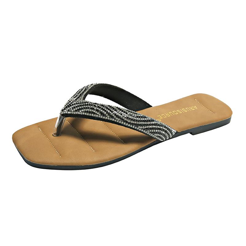 

Летние женские туфли на платформе с открытым носком, женские тапочки на платформе, повседневные женские тапочки большого размера для активного отдыха, Zapatos Mujer 43 чёрный