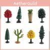 Miniatura de Árvore de Bordo e Modelo de Opuntia Dillenii PVC Decoração de Cena Natural Para Exibição em Casa e no Escritório