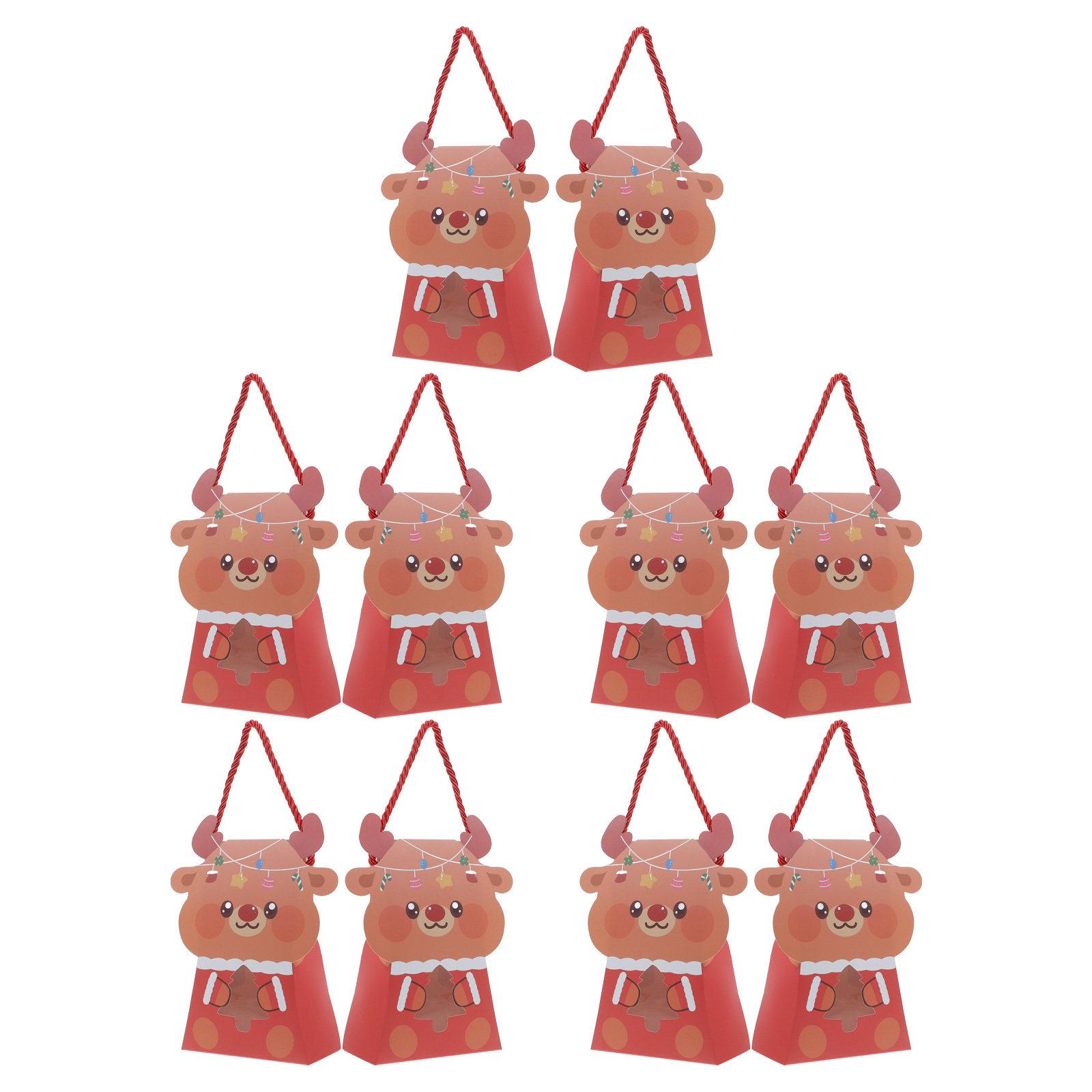 10 Pcs Bags for Small Business Birthday Goodie Christmas Bear Party Supplies Candy Favors other