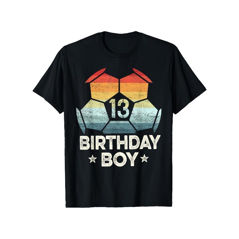 

European sizes Soccer Player Gifts Sided Printed Crew Neck Men T Shirt Same Style for Men Summer Short-sleeved Printed T-shirt 4XL
