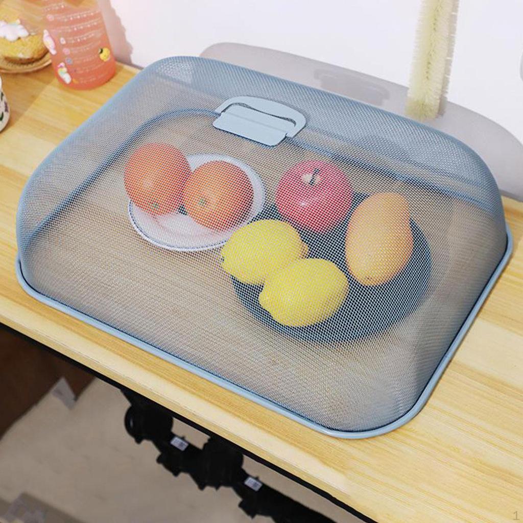 Metal Mesh Food Cover Net Dome Multifunctional Large Vegetable Fruit Screen for BBQ Picnic