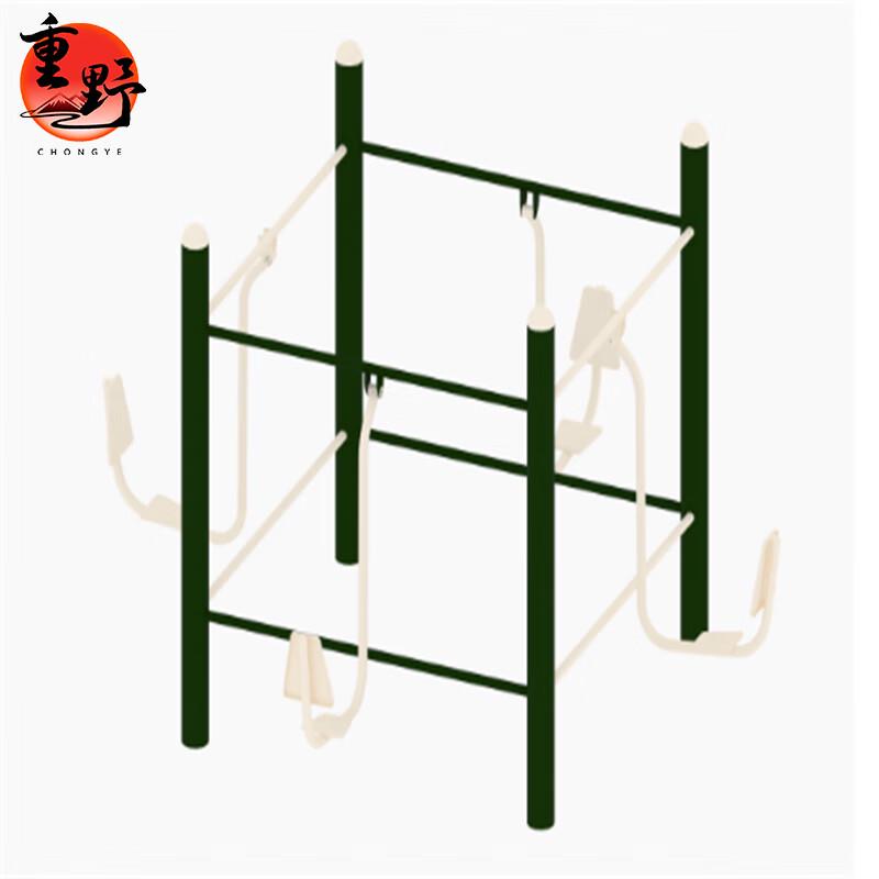Outdoor Four-Person Leg Press Trainer