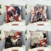 Anime Tokyo Ghoul Pillow Case For Car Sofa Decorative Home Doublesided Print Plush Square Throw Pillow Cushion Cover