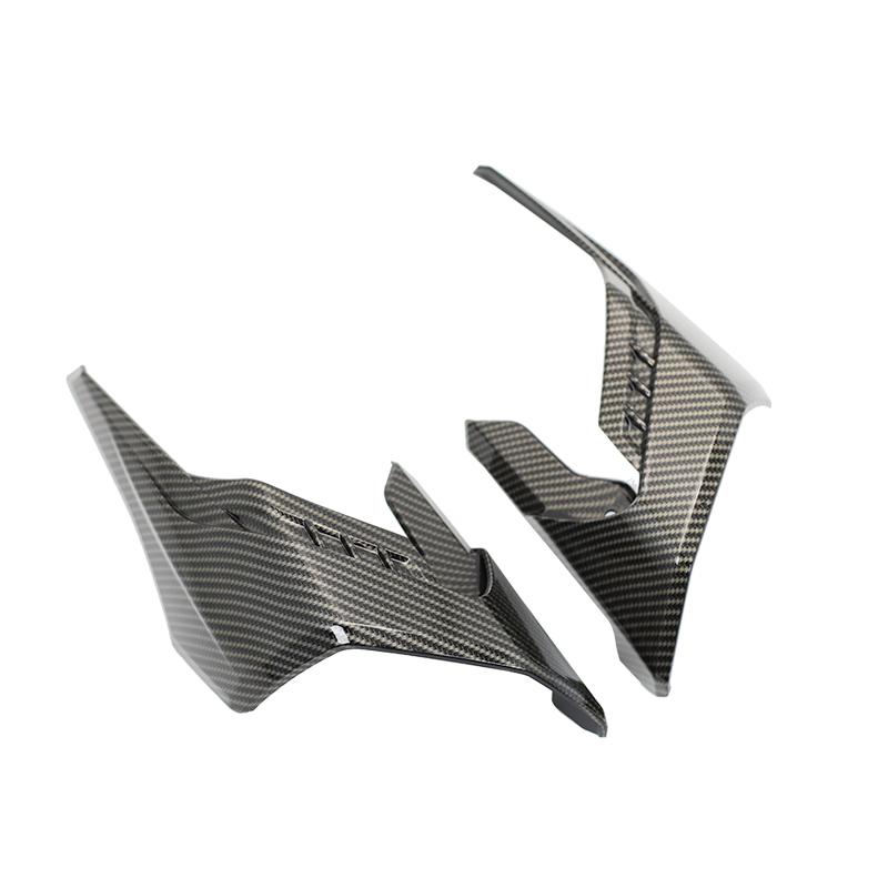 For Honda CB650R Motorcycle Wing Protector CB650 R CB 650R 2018-2023 2022 2021 Carbon Black Fairing Winglets Fin Trim Cover