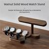 Elegant Wood Jewelry Holder and Watch Organizers with Multifunctional Storage Solution Unique Shape Enhanced Stability