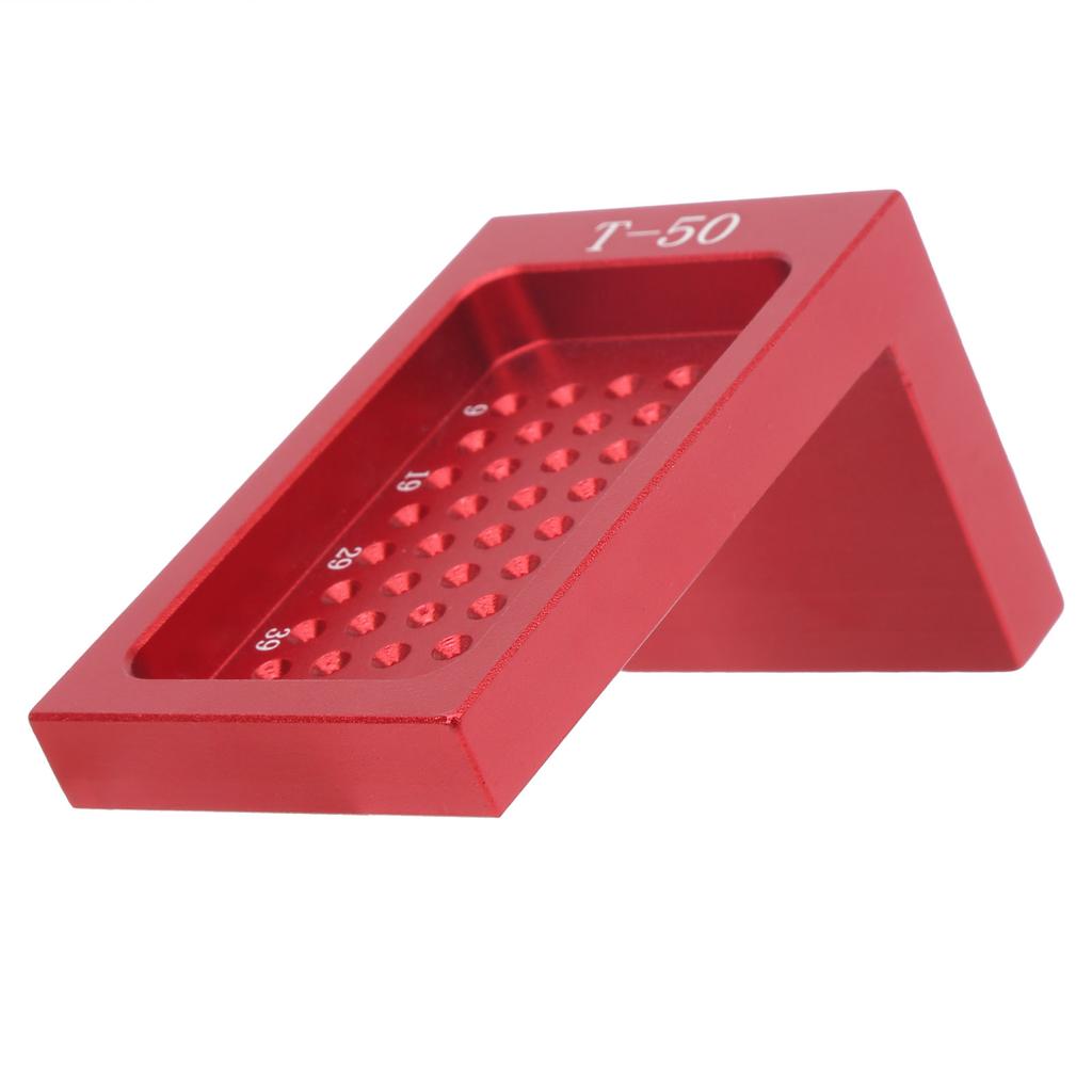 T50 Aluminum Alloy TType Ruler Line Scriber Ruler Woodworking Tool for Carpenter Portable Crossed-Out Tool Carpenter Scriber T50 Aluminum Alloy TType Ruler Line Scriber Ruler Woodworking Tool for Carpenter Portable Crossed-Out Tool Carpenter Scriber