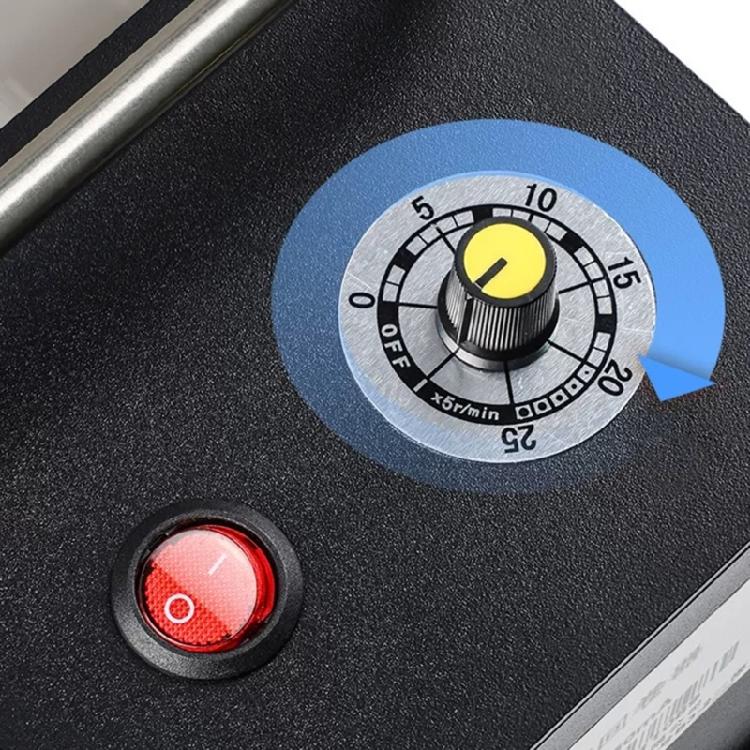 Sistema di riavvolgimento etichette compatibile con stampanti con adattabilità senza anima Sincronizzazione automatica della velocità per applicazioni in magazzino di fabbrica