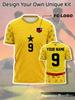 Personalized Soccer Jersey, Quick-Dry Uniform for Matches & Daily Wear