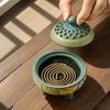 Coil Burner Backflow Creative Coil Holder Portable Censer Desktop Aromatherapy Ornament For Home Bedroom Spa Yoga Studio Camping