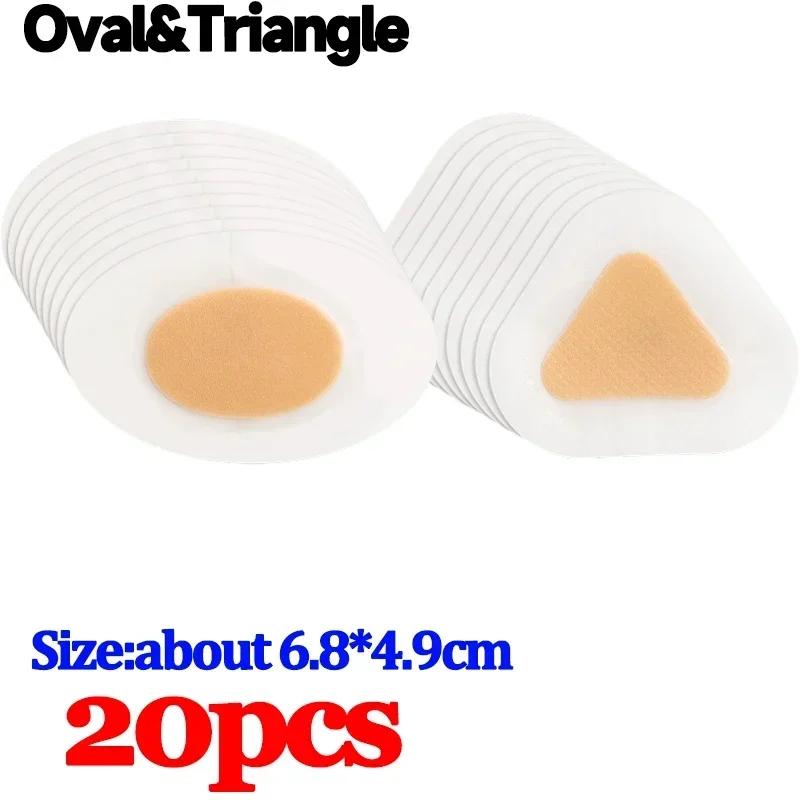 100pcs Gel Heel Protector Foot Patches Adhesive Blister Pad Heel Liner Shoes Stickers Pain Relief Plaster Foot Care Cushion Grip