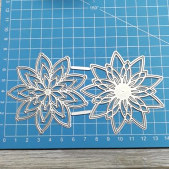 Çiçek Metal Kesme Ölür DIY Scrapbooking Kabartma Kağıt Kartları Albümü Stencil