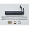 Brushed Golden Basin Faucets Elegant Waterfall Bathroom Sink Faucet Single Lever Hole Deck Mount Brass  Mixer Taps