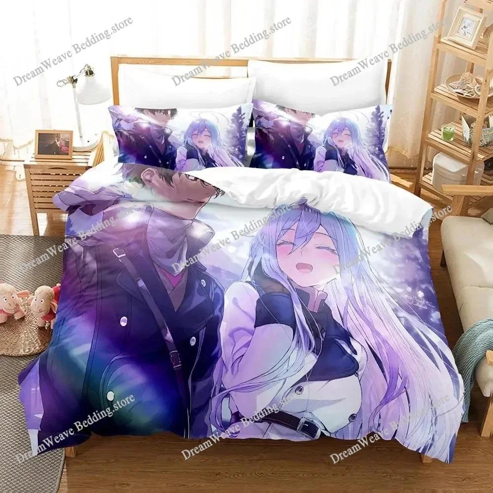 Anime 86 Eighty Six Bedding Set Duvet Cover Bed Set Quilt Cover Pillowcase Comforter King Queen Size Boys Adult Bedding Set963
