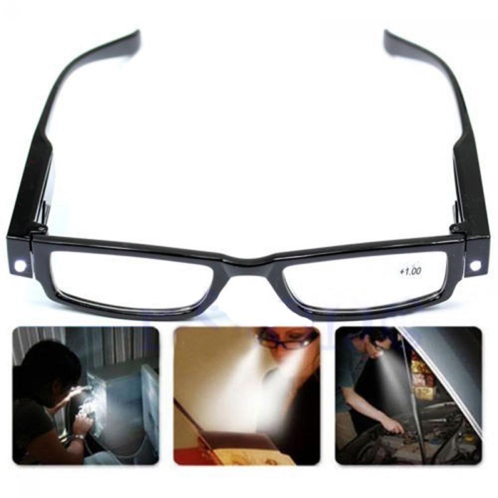 

Полезная лупа Multi Strength The Aged Eyeglss Spectacle LED Light Reading Glasses