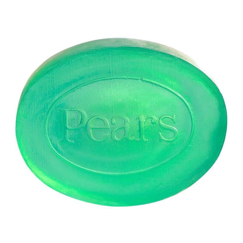 Pears Emerald Green Lemon Floral Crystal Soap 125g