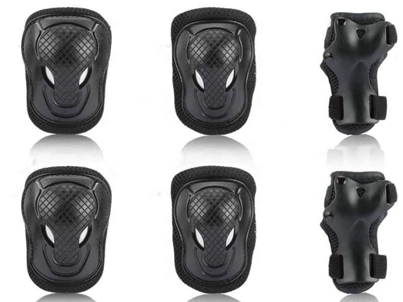 EN14120 Standard Strong Shell PP Elbow and Knee Pads Protective Gear Skate Set for Kids Roller Skating Sports
