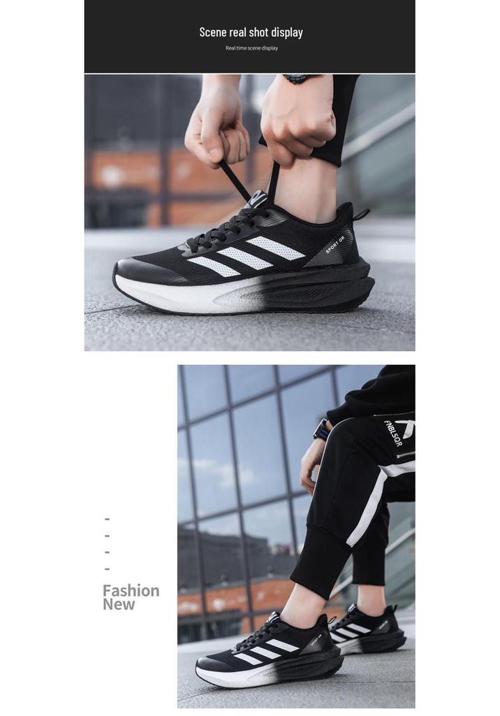 Scarpe da Corsa Traspiranti Unisex - Maratona, Casual, Sport all'Aperto, Sneakers in Rete Adatte agli Studenti