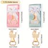 12 Stück Rosa Schiebewagen Flaschenöffner, Geburtstagsgeschenke, Partygeschenke, Dekorative Souvenirs, Geschenkboxen zur Weitergabe an Gäste, Geschlecht und Partyvorlieben,