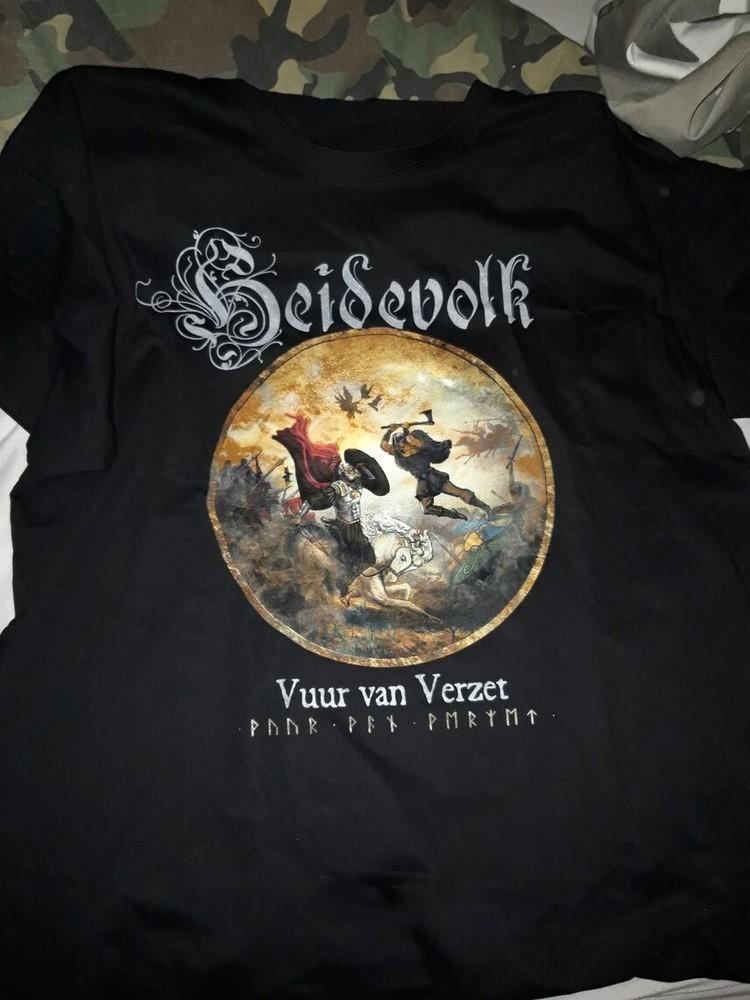 Heidevolk - Vuur Van Verzet Cotton Unisex Classic S-234XL T-Shirt BO1262 Unisex T-Shirt XXL
