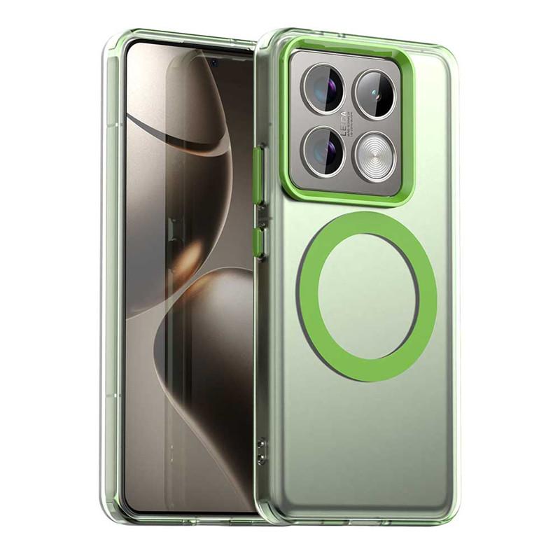 

For Xiaomi 14T Pro Case Magsafe Wireless Charging Cover For Xiaomi 14T 14T Pro 5G Matte TPU Phone Back Bumper For Xiaomi 14T Pro For Xiaomi 14T Pro