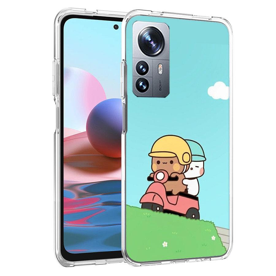 Cute BuBu DuDu Phone Case For Redmi Note 13 Pro Plus 14 Pro+ 12S 12 11S 11T 11E 11 10S 10 9S 9 Xiaomi Capa TPU