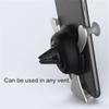 Gravity Car Phone Holder Air Vent Clip Mount Mobile Cell Stand Smartphone GPS Auto Locking Car Bracket For iPhone Xiaomi Samsung