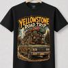 Yellowstone Shirt, Vintage Road Trip Bear Graphic Tee, National Park Adventure Awaits Camping Shirt, Woodland Granola Girl Gift