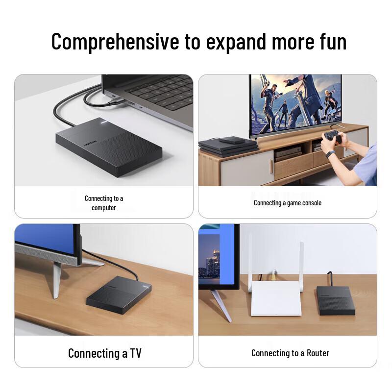 UGREEN USB 3.0 2.5-inch SATA SSD/HDD Enclosure