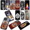 Virgen de Guadalupe Jesus Christ Phone Cover Case for Apple iPhone 16 15 14 Plus 13 12 Mini 17 Pro Max + ProMax 16E Air 16+