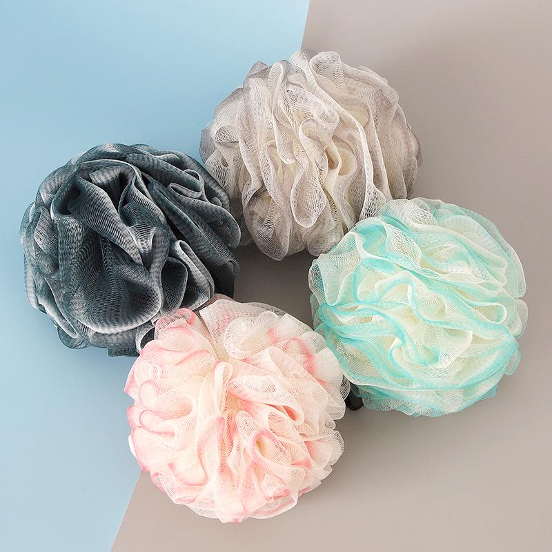 Durable Non-Dispersing Bath Ball Scrubber for Adults