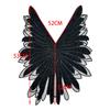 Eugen Yarn Embroidered Angel Wings Front Lead Dress Diy Decorative Applique Cloth Sticker Accessories
