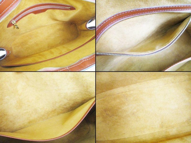 Authentic LOUIS VUITTON Epi Leather Brown Tote&Shoppers Bag Purse Lussac #6747 Refurbished