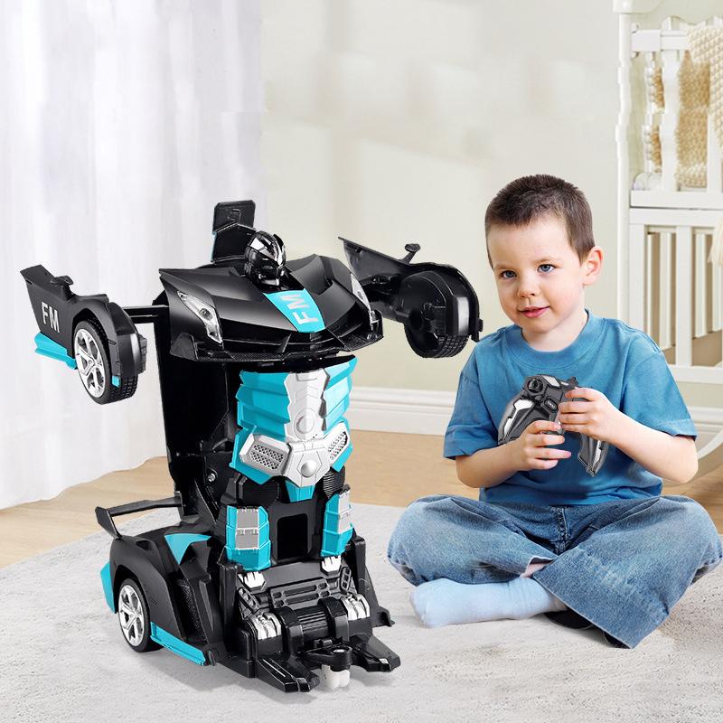 2,4 GHz Fernbedienung Transforming Auto RC Auto mit Deformation Tanzen Funktion für Kinder Cool