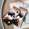 Handmade PU Leather Flip Case for Samsung A22 5G/A22s 5G (SM-A226B/A226L)- Anti-Slip Shockproof Cover with Wrist Strap & Heart/Rose Cat Designs