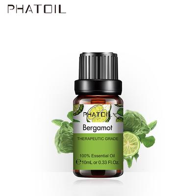 PHATOIL 10/20/30ml Bergamot Natural Essential Oil for Spa Massage Humidifiers Air Purifier Air Freshening Body Relieve